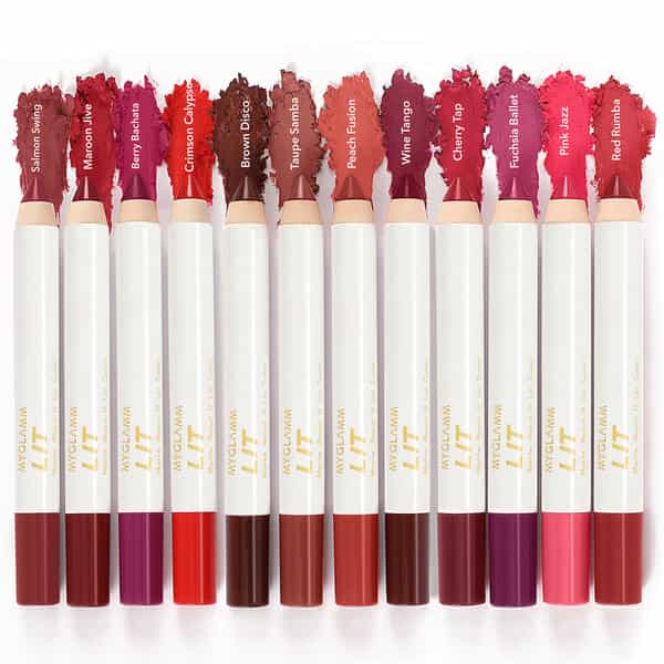 Myglamm Lit Matte About It Lip Color-Peach Fusion