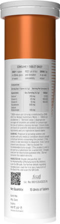 Hk Vitals Glutathione (Mango | 15 Tabs) | With Vitamin C & E | For Skin Glow & Hydration