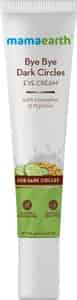 Mamaearth Bye Bye Dark Circles Cucumber + Peptides Under Eye Cream For Dark Circles Tube Of 20 Gm