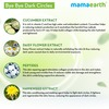 Mamaearth Bye Bye Dark Circles Cucumber + Peptides Under Eye Cream For Dark Circles Tube Of 20 Gm