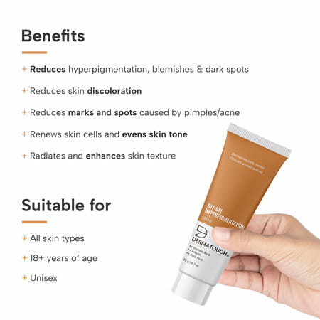 Dermatouch Bye Bye Pigmentation Cream - 19g