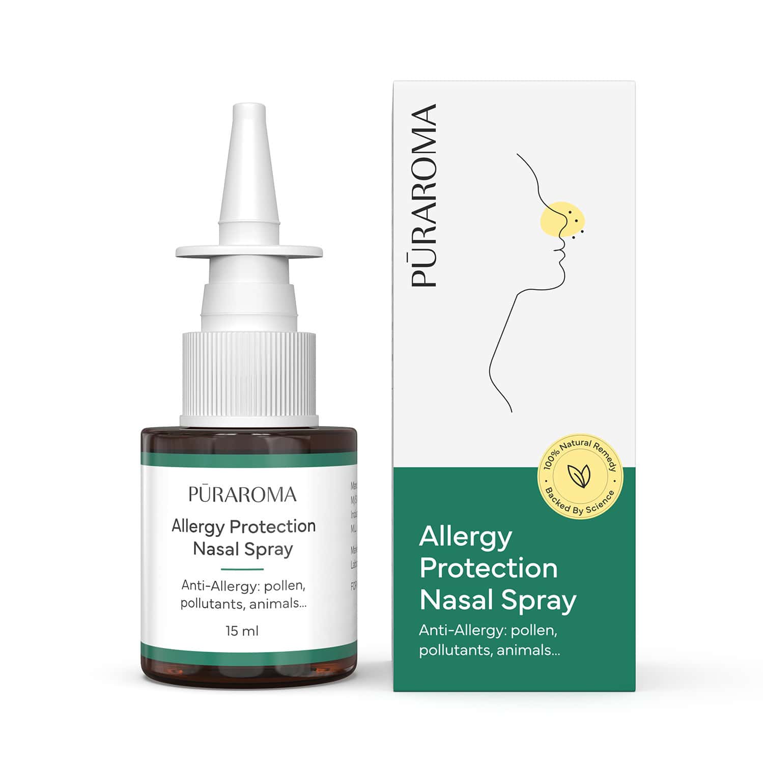 Puraroma Allergy Protection Nasal Spray - 15 Ml