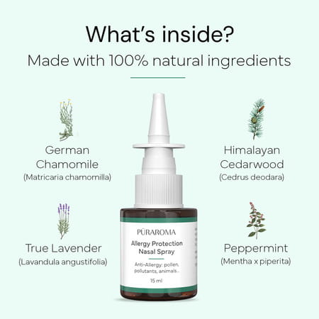 Puraroma Allergy Protection Nasal Spray - 15 Ml