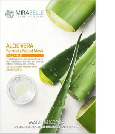 Mirabelle Korea Aloe Vera Facial Mask