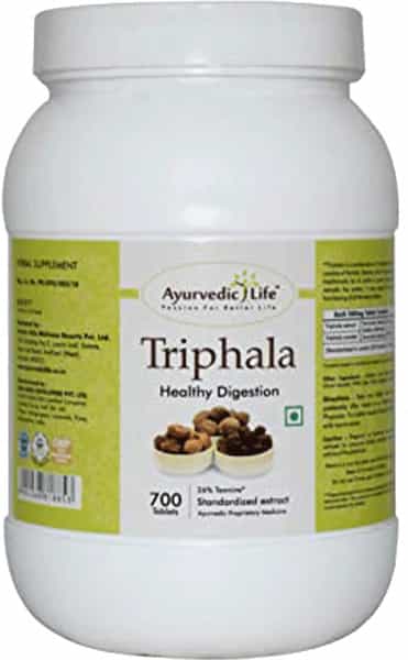 Ayurvedic Life Triphala 700 Tablets Value Pack