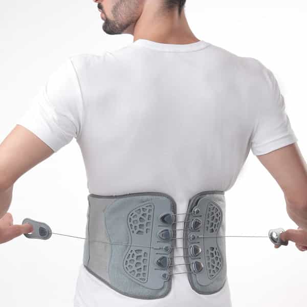 Tynor Lacepull L.s Belt Grey Large/Xl 1 Unit