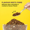 Muscleblaze Fit High Protein Muesli | Dark Chocolate | Cranberry | 2kg | 22g Protein