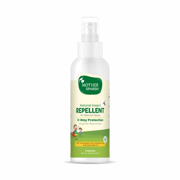Mother Sparshnatural Insect Repellent Spray For Babies-100Ml
