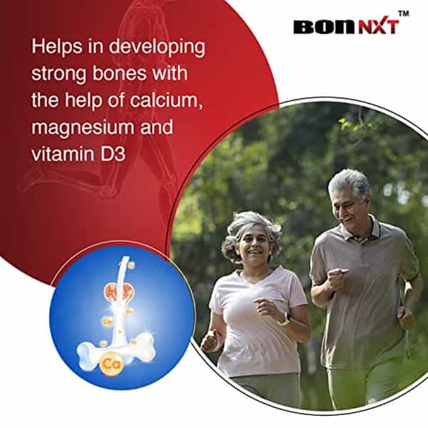 Bon Nxt Multivitamin Supplement With Advanced Vitamin D3 & B12|30 Tablets-Pack Of 2 (2 X 15 Tablets)