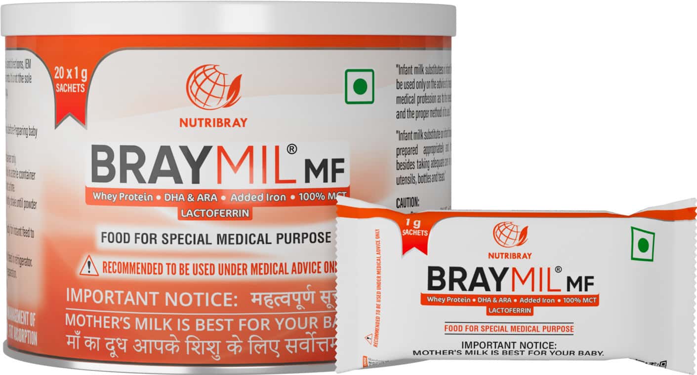 Braymil Mf (1gm Sachet) - Tin (20 Sachets In One Tin)