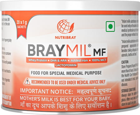 Braymil Mf (1Gm Sachet) - Tin (20 Sachets In One Tin)