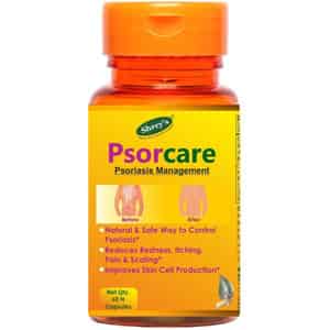 Shrey's Ayurvedic Herbs Psorcare For Psoriasis Treatment - (60 Capsules)