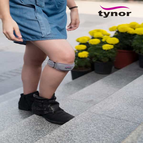 Tynor Patellar Support Black Universal Size 1 Unit
