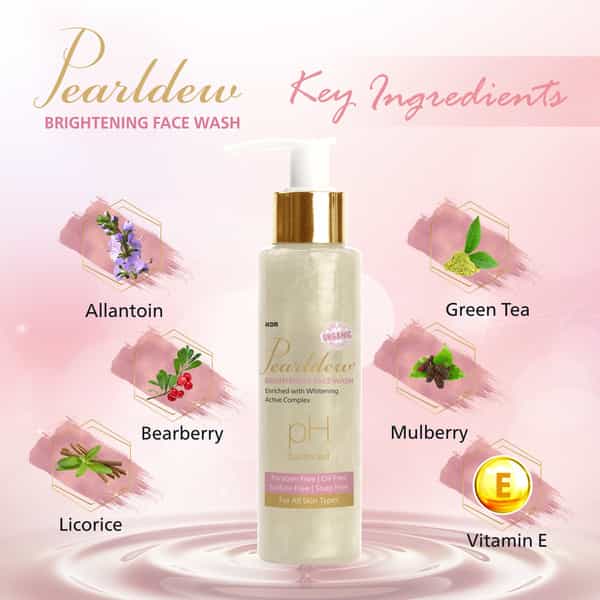 Pearldew Winter Care Combo (Face Wash 100Ml + Body Wash 300Ml + Aloe Vera & Cucumber Gel 120Gm)