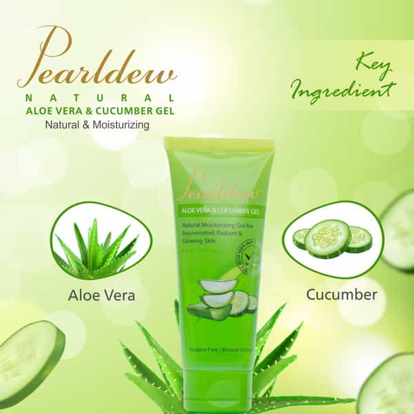 Pearldew Winter Care Combo (Face Wash 100Ml + Body Wash 300Ml + Aloe Vera & Cucumber Gel 120Gm)