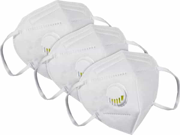 Bodyguard N95 + Pm2.5 Ffp2 Anti Pollution Face Mask With 5 Layers Protection - Pack Of 3