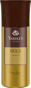 Yardley London Gold Deo Body Spray For Men - 150 Ml