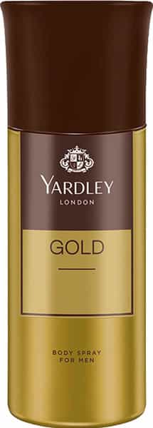 Yardley London Gold Deo Body Spray For Men - 150 Ml