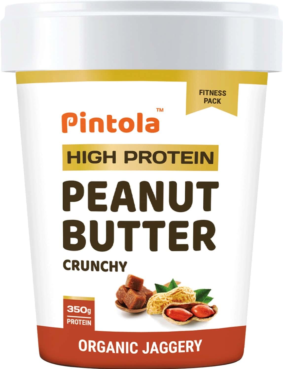 Pintola High Protein Peanut Butter (Jaggery) (Crunchy) 1kg
