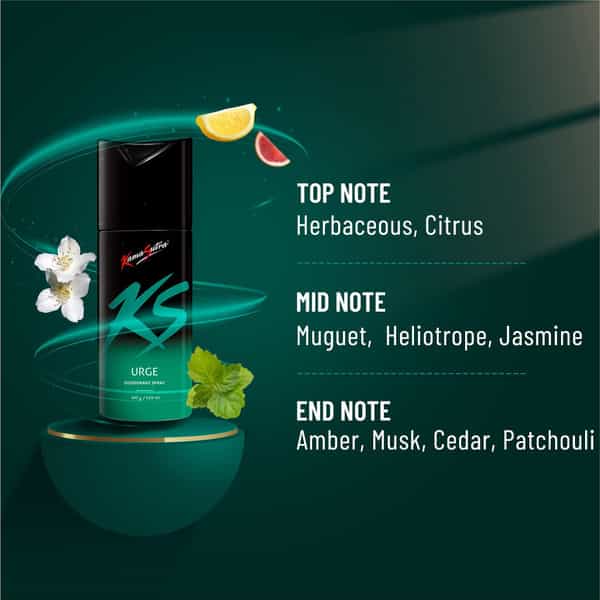 Kamasutra Urge Deodorant Spray 150 Ml