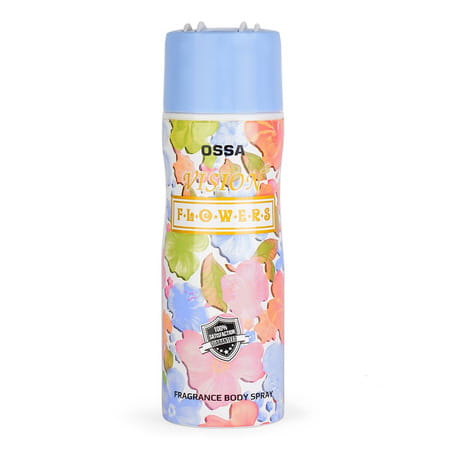 Ossa Vision Flowers Body Spray | Musky | Floral And Citrusy Notes | For Women | 200ml