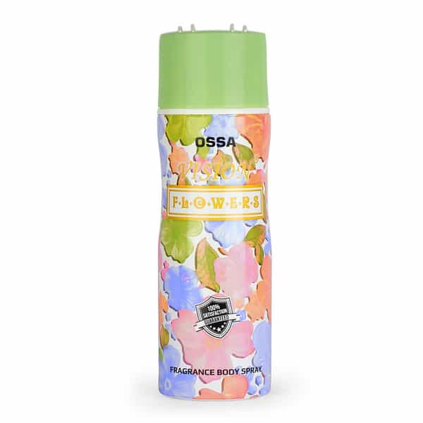 Ossa Vision Flowers Body Spray | Musky | Floral And Citrusy Notes | For Women | 200Ml