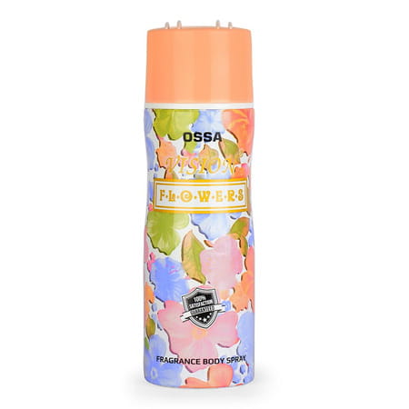 Ossa Vision Flowers Body Spray | Musky | Floral And Citrusy Notes | For Women | 200ml