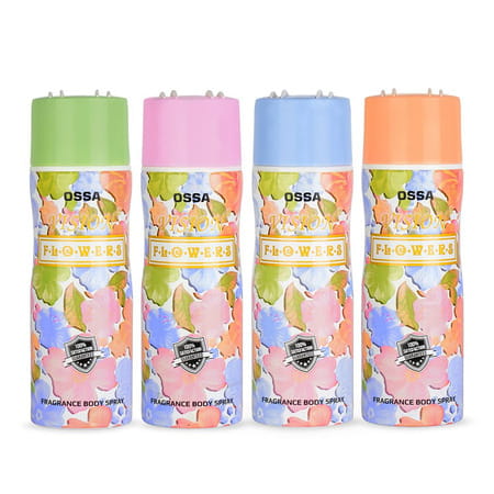 Ossa Vision Flowers Body Spray | Musky | Floral And Citrusy Notes | For Women | 200ml