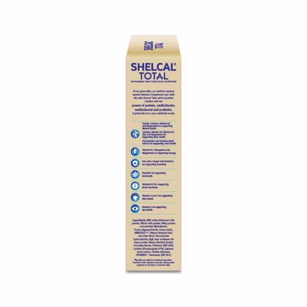 Shelcal Total Supplement With Your Daily Nutrition Dark Chocolate Flavour Box 200 Gm