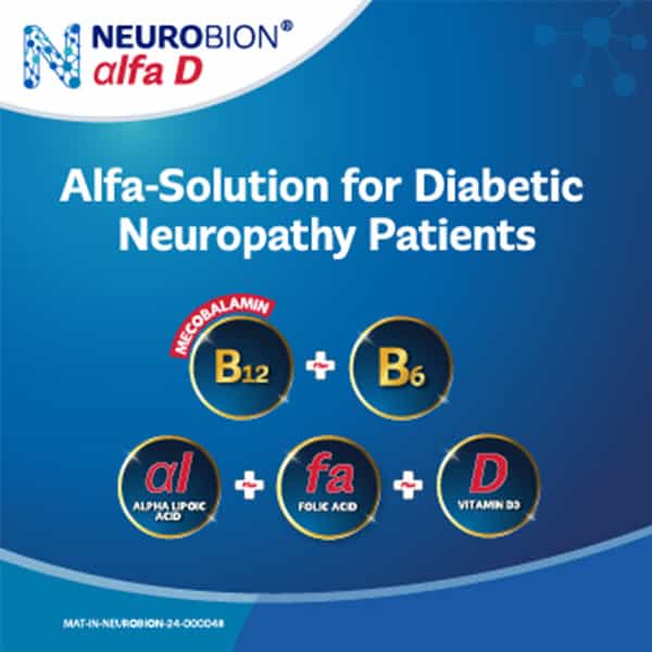 Neurobion Alfa D | Nerve Health & Diabetic Neuropathy | Strip Of 10 Tablets