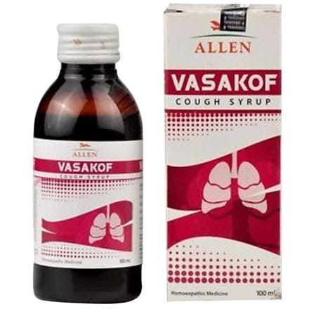 Allen Laboratories Vasakof Cough Syrup 100 Ml