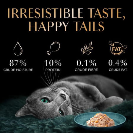 Sheba Rich Premium Adult (1+ Years) Wet Cat Food | Skipjack & Salmon Flavour | 12 X 35 G