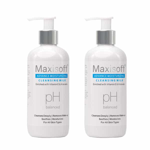 Maxisoft Advance Moisturizing Cleansing Milk | 300 Ml | Pack Of 3