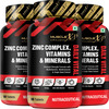 Musclexp Zinc Complex Vitamins & Minerals Daily Vital 60 Tablets (Pack Of 3)