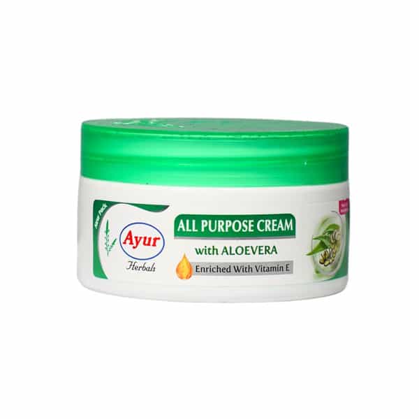 Ayur Herbals All Purpose Cream With Rose & Cucumber I Increses The Blood Circulation I 200Ml