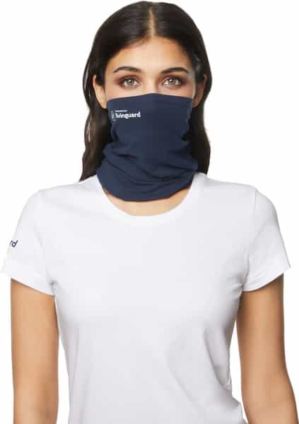 Livinguard Tube Mask Lite | Unbeatable Breathability |Washable & Reusable - Bombay Blue Large