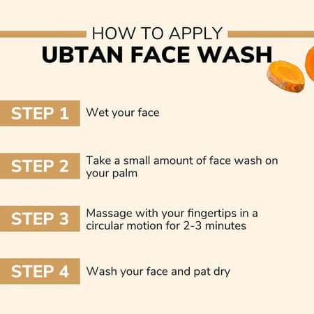 Rivona Naturals Ubtan Face Wash For All Skin Type -100 Ml