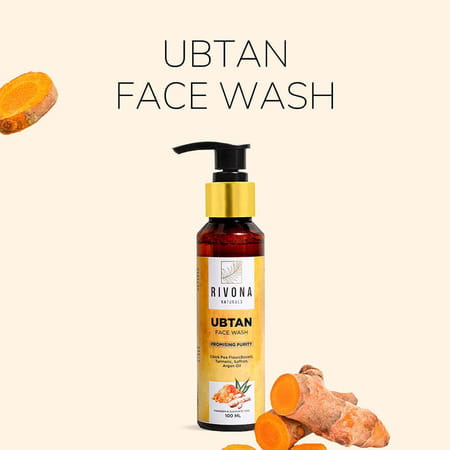 Rivona Naturals Ubtan Face Wash For All Skin Type -100 Ml
