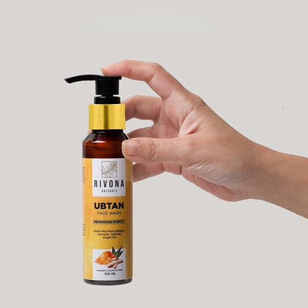 Rivona Naturals Ubtan Face Wash For All Skin Type -100 Ml