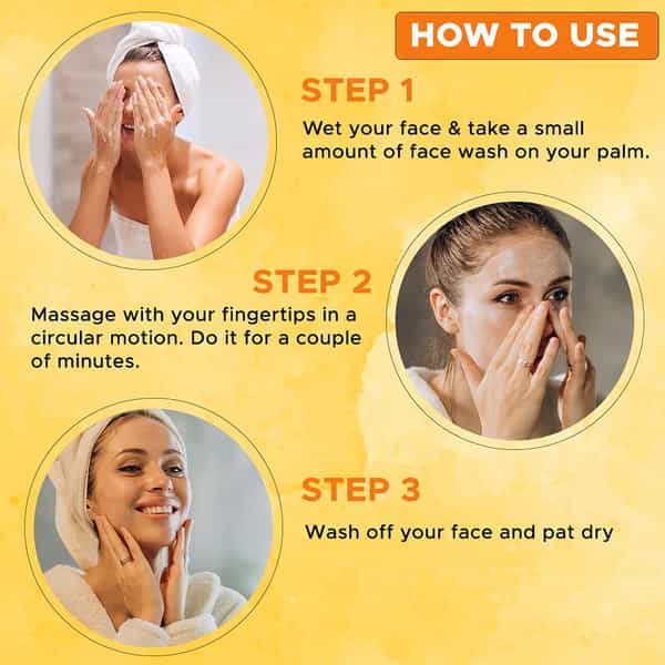 Rivona Naturals Ubtan Face Wash For All Skin Type -100 Ml