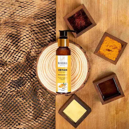 Rivona Naturals Ubtan Face Wash For All Skin Type -100 Ml