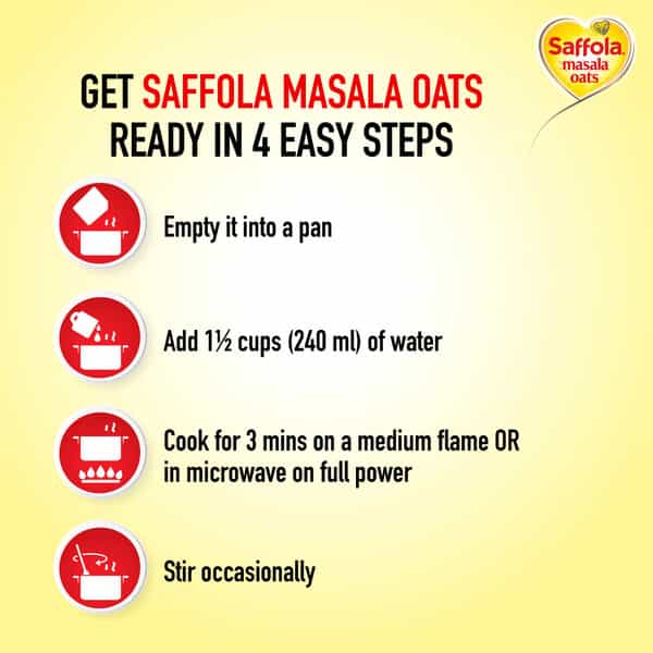 Saffola Masala Oats Tasty Evening Snack Veggie Twist 500 Gm