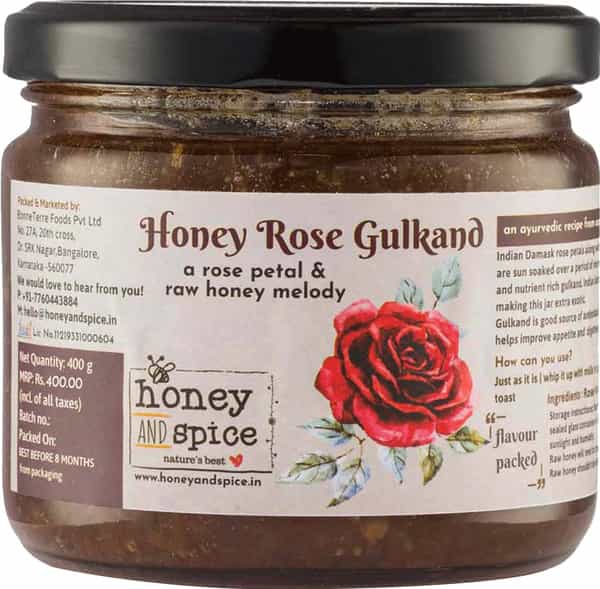 Honey & Spice Honey Rose Gulkhand 400G