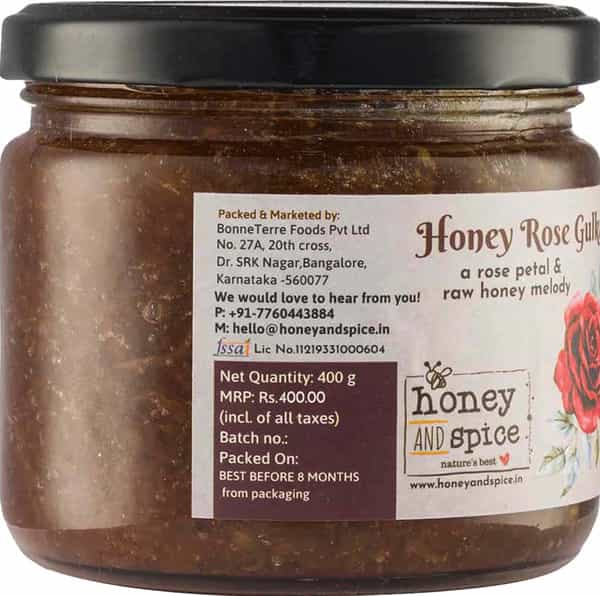 Honey & Spice Honey Rose Gulkhand 400G