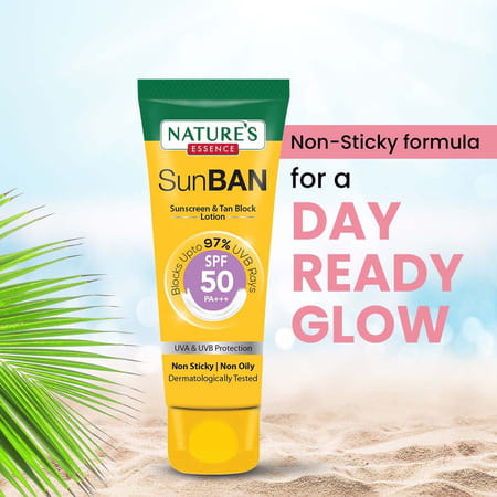Nature'S Essence Sunban Sunscreen Spf50 30ml (Pack Of 3)