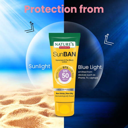 Nature'S Essence Sunban Sunscreen Spf50 30ml (Pack Of 3)