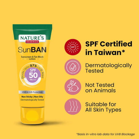 Nature'S Essence Sunban Sunscreen Spf50 30ml (Pack Of 3)