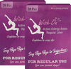 Wish-On Active Anergy Anion Regular Panty Liners For Womens|Size-Regular|40 Pcs