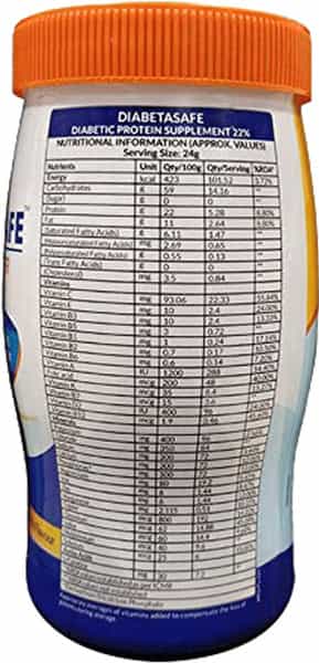 Diabetasafe Vanilla Protein Pack Of 3 Powder 3*200 Gm Medlife Essential