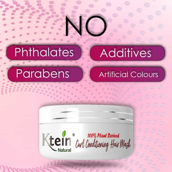 Ktein Natural 100% Plant Derived Curl Conditioning Hair Mask (200Ml)